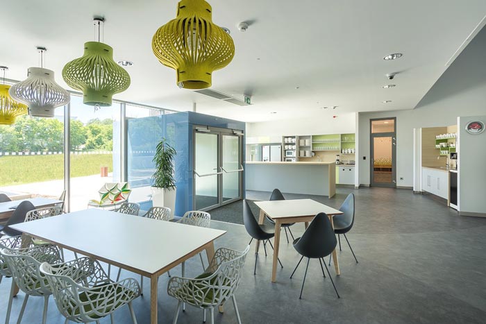 軟件技術公司辦公室茶水間裝修設計案例效果圖