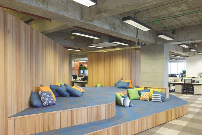 零售企業辦公室休息區域裝修設計案例效果圖