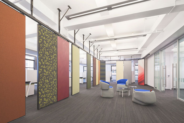 布料公司辦公室裝修設計效果圖