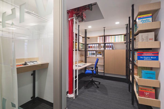 布料公司經理辦公室裝修設計案例效果圖