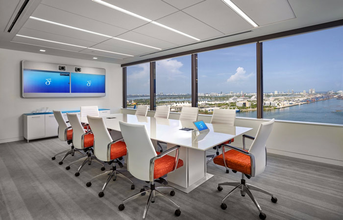 律師事務所辦公室會議室裝修設計案例效果圖