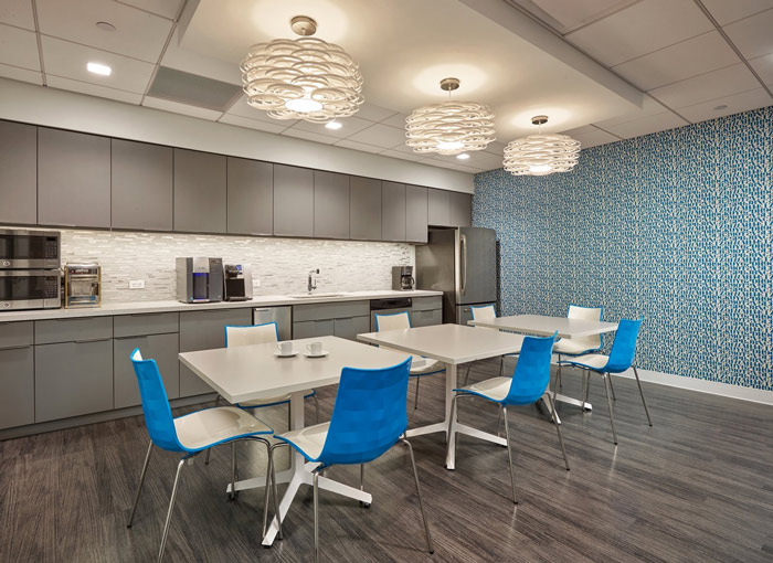 律師事務所辦公室茶水間裝修設計案例效果圖