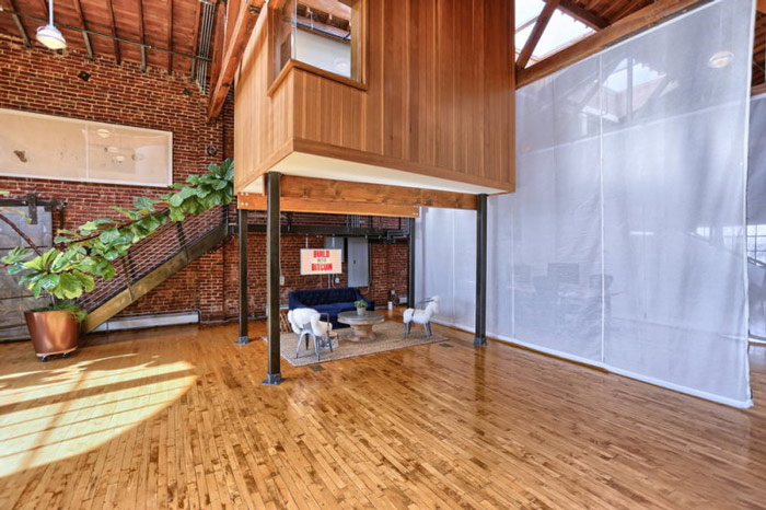 loft風格辦公室窗紗設計效果圖