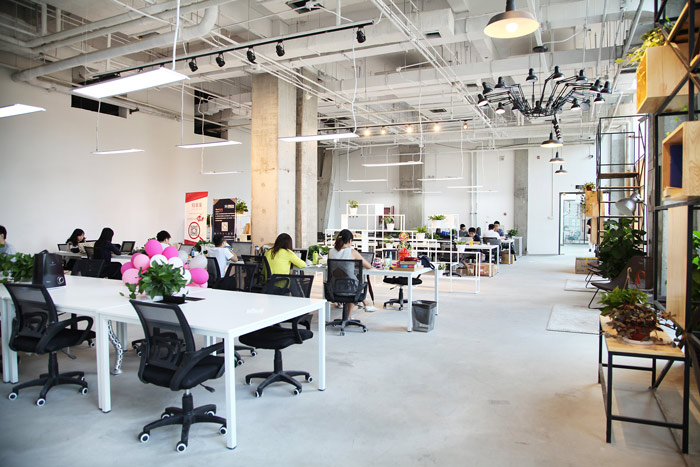 聯合辦公辦公區域效果圖