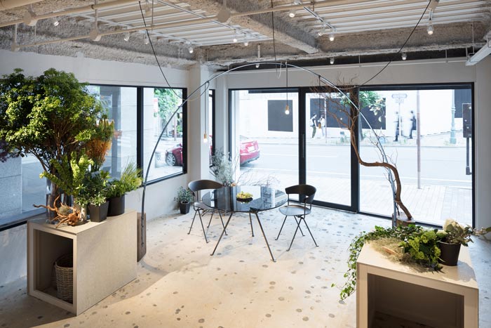 花藝定制工作室進(jìn)門區(qū)裝修設(shè)計(jì)案例效果圖