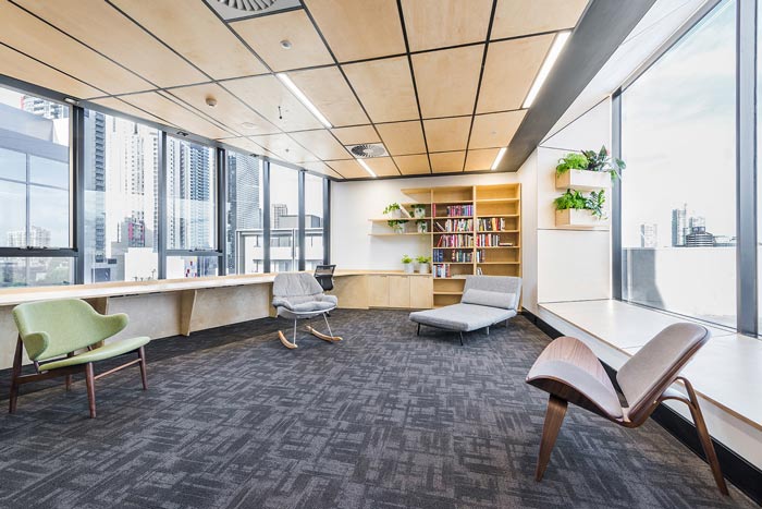 節(jié)能公司辦公室洽談區(qū)裝修設(shè)計(jì)案例效果圖