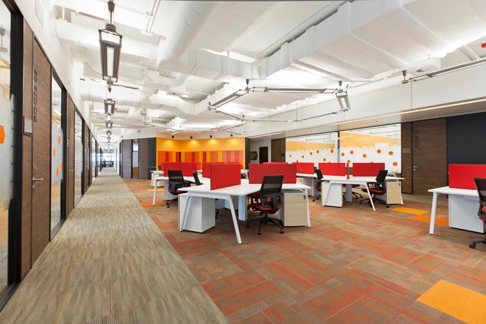 現代簡約辦公室裝修設計案例效果圖