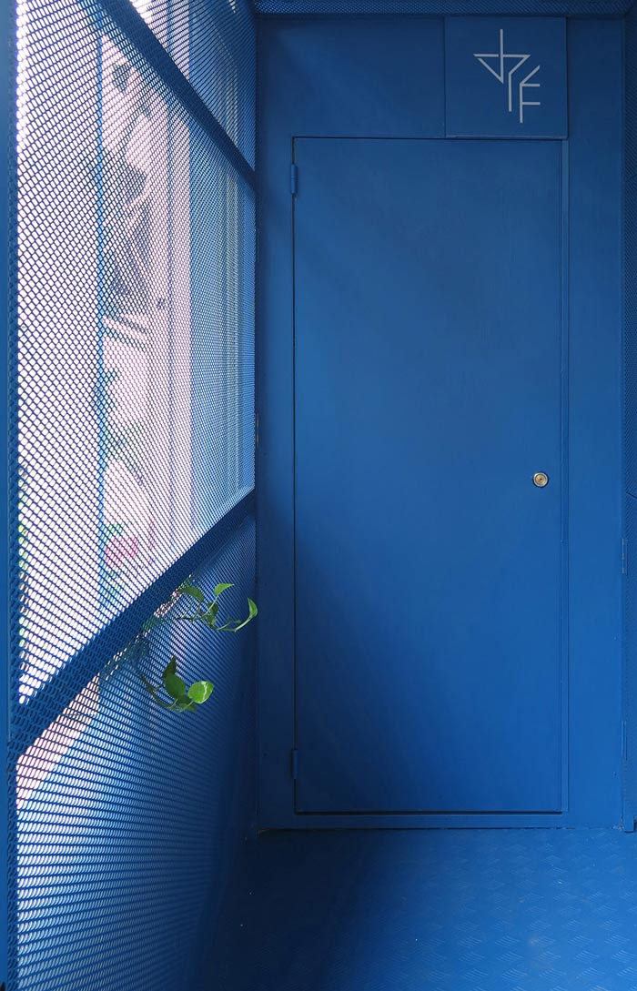 小型辦公室改造入口設(shè)計效果圖