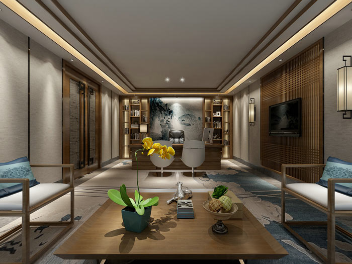 總經理辦公室裝修效果圖