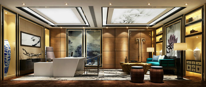 總經理辦公室裝修效果圖