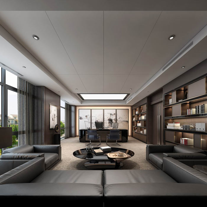 總經理辦公室裝修效果圖