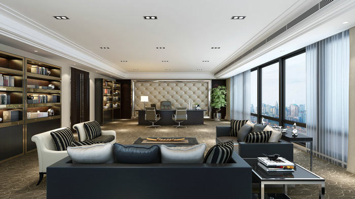 總經理辦公室裝修效果圖