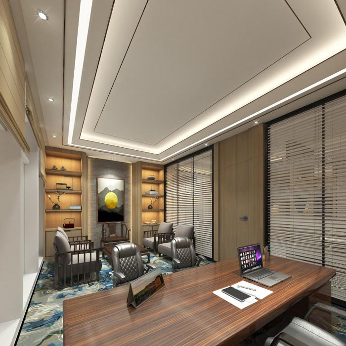 企業總經理辦公室裝修效果圖