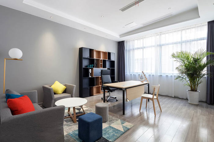 企業總經理辦公室裝修效果圖