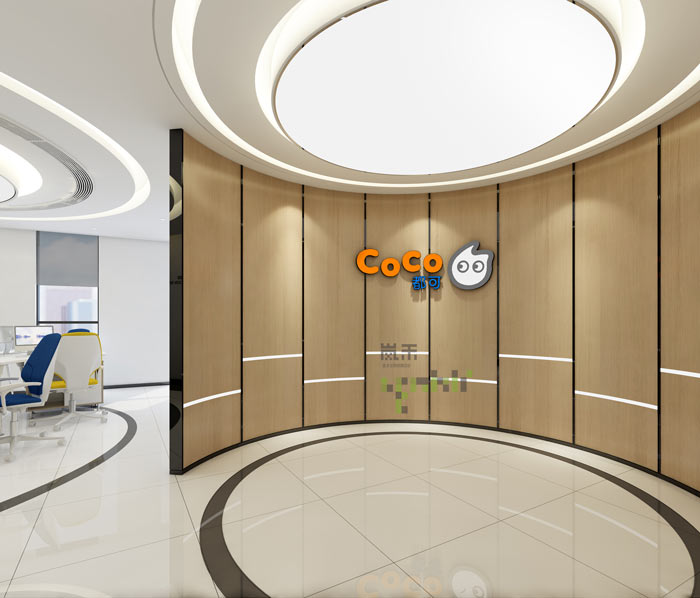 小型時尚辦公室裝修效果圖