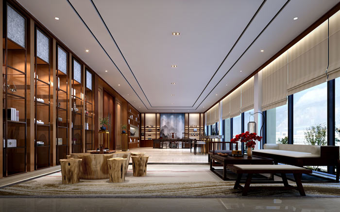 總經理辦公室設計效果圖