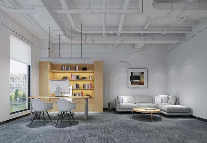 公司經(jīng)理辦公室裝修設(shè)計效果圖