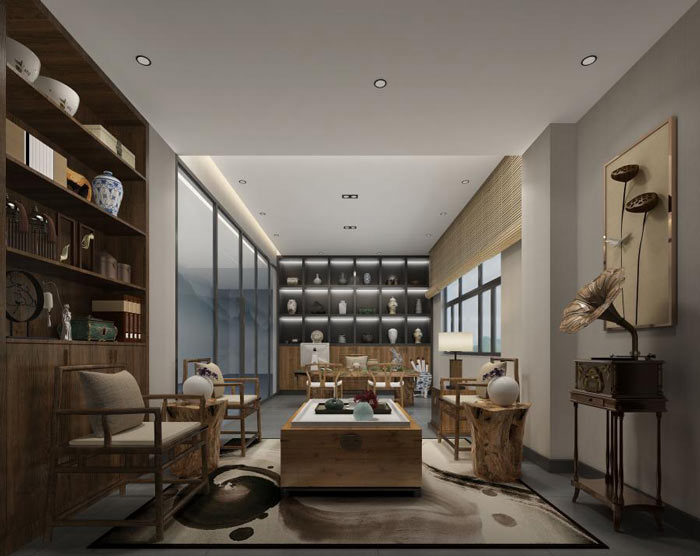 公司經(jīng)理辦公室裝修設(shè)計(jì)效果圖