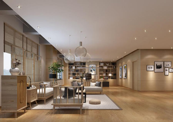 公司經(jīng)理辦公室設(shè)計效果圖