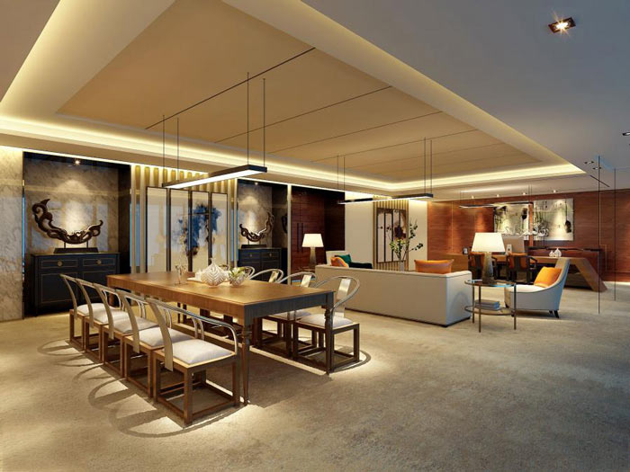 公司經理辦公室設計效果圖