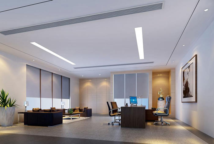 公司經理辦公室設計效果圖