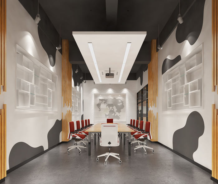會議室設計效果圖