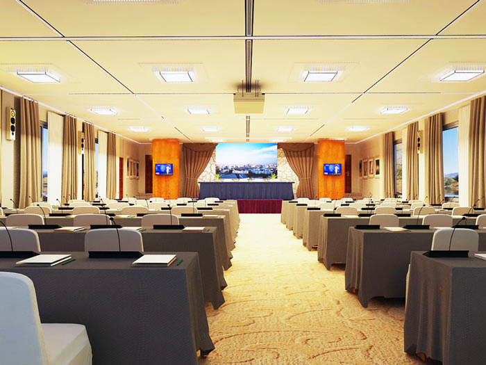 多功能會議室裝修設計效果圖