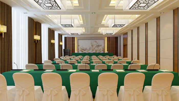 多功能會議室裝修設(shè)計效果圖