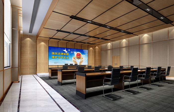 政府機關辦公樓裝修設計效果圖