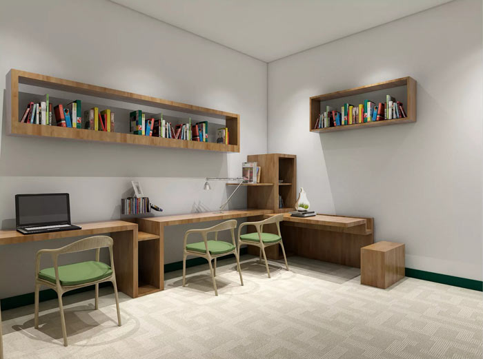 國家電網辦公室辦公區裝修設計效果圖