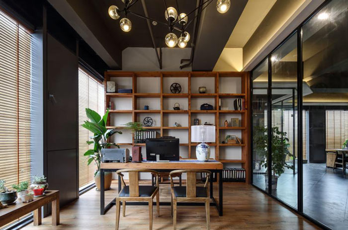 進(jìn)出口貿(mào)易公司辦公室裝修設(shè)計效果圖