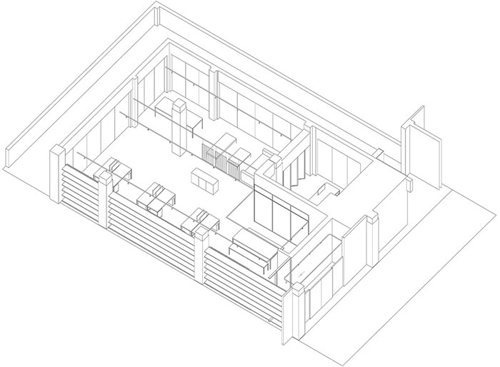 小型工作室設計平面圖