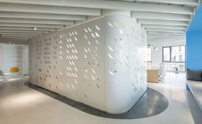 企業總部辦公室會面空間效果圖