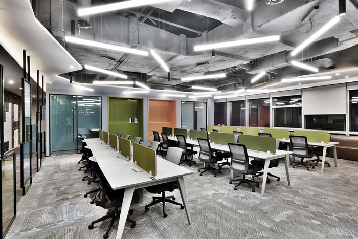 聯合辦公空間辦公區裝修設計效果圖