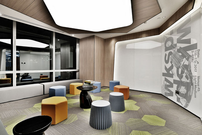 聯合辦公空間閱讀區裝修設計效果圖