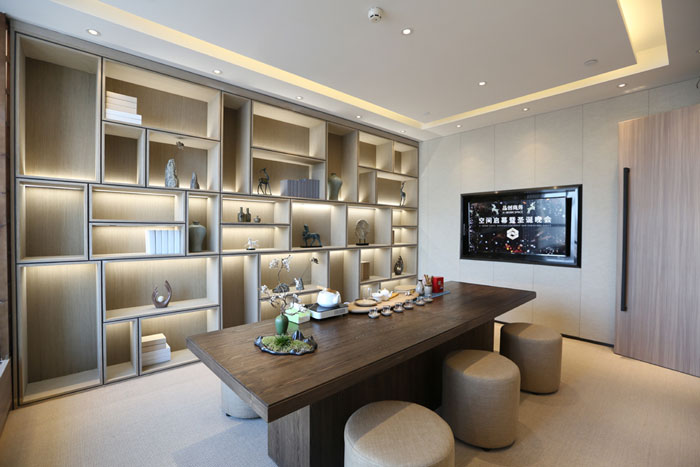 聯合辦公空間交流區裝修設計效果圖