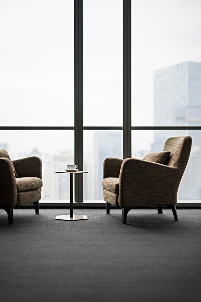 投資公司辦公室洽談區裝修設計效果圖