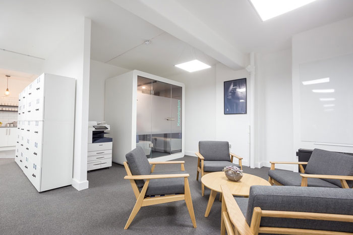 倉庫辦公室交流區裝修設計效果圖