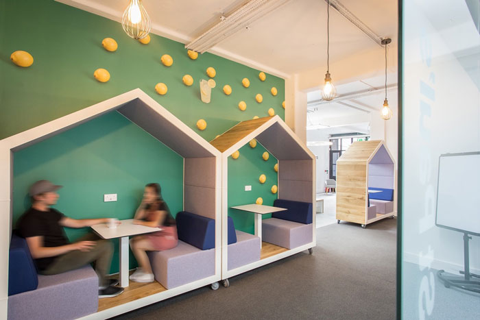 倉庫辦公室交流區裝修設計效果圖