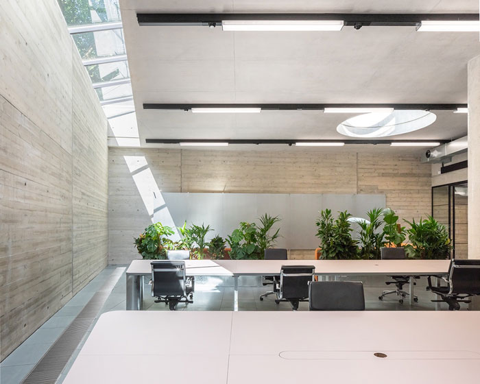 公關公司辦公室辦公區裝修設計效果圖