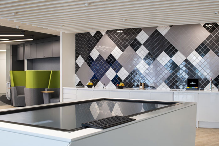 370平方辦公室茶水間裝修設計效果圖