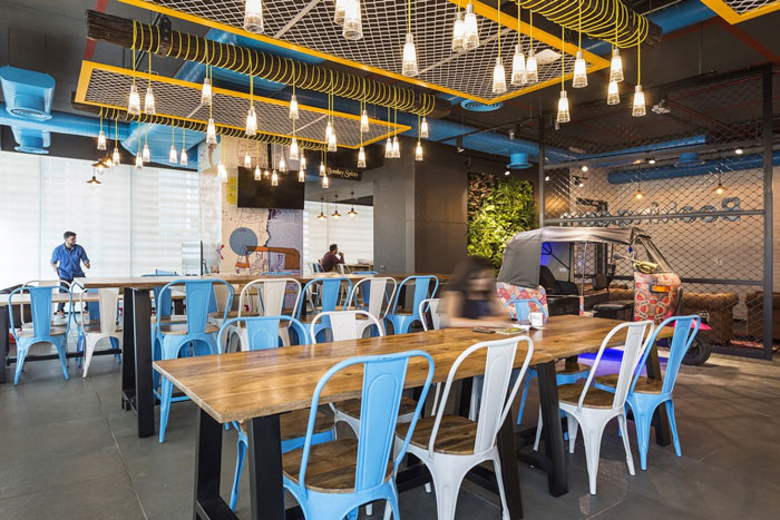 880平方辦公室休息區域裝修設計效果圖