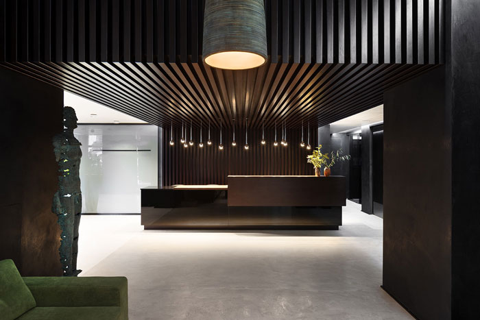 保險公司辦公室前臺裝修設計效果圖