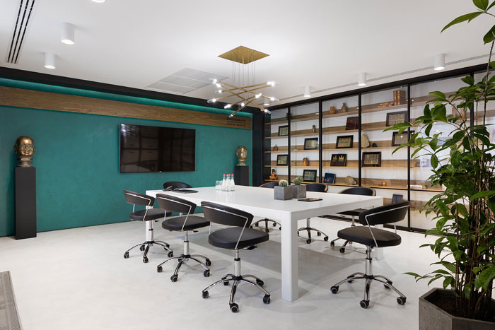 保險公司辦公室交流區裝修設計效果圖