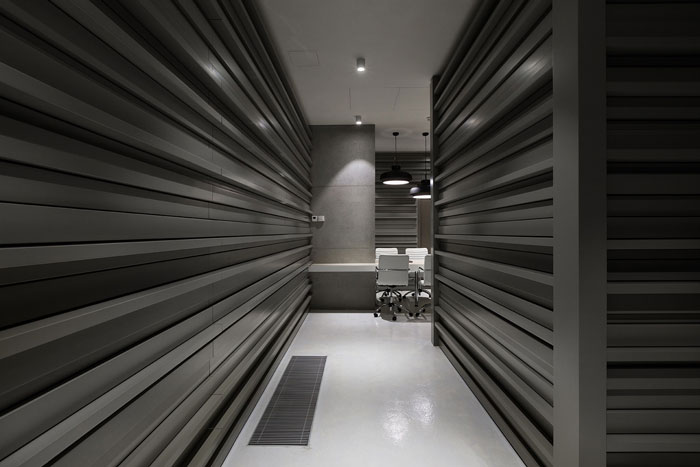 保險公司辦公室休息區過道裝修設計效果圖