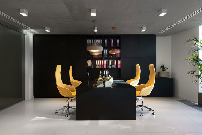 保險公司經理辦公室裝修設計效果圖