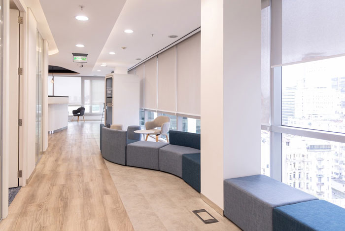 化妝品公司辦公室休息區裝修設計效果圖