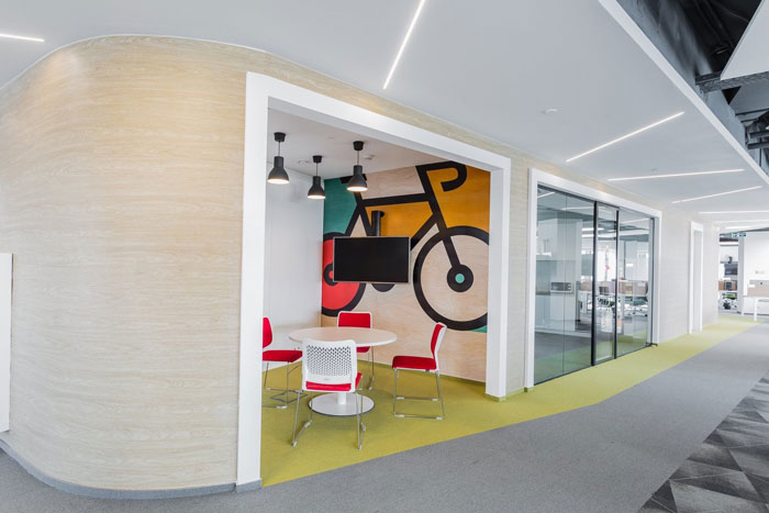 網(wǎng)絡(luò)安全公司辦公室洽談室裝修設(shè)計(jì)效果圖