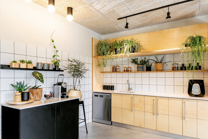 網絡辦公室茶水間裝修設計效果圖