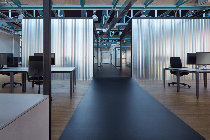 電子商務辦公室辦公區裝修效果圖